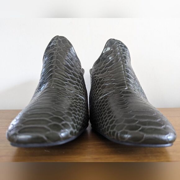 Urban Outfitters Crocodile Mule Clog Whimsigoth Dark Academia Moody Preppy 10 - Picture 5 of 12
